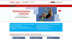 Desktop Screenshot of lekkigips.pl